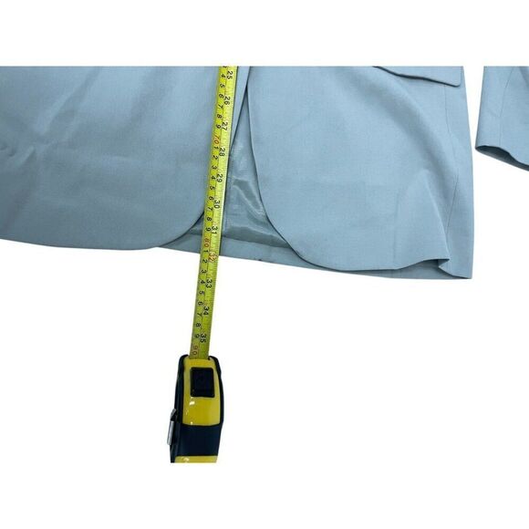 Zara Womens Blazer Suit Jacket Size M light green Single Breasted 9929/327 NWT - Picture 11 of 11